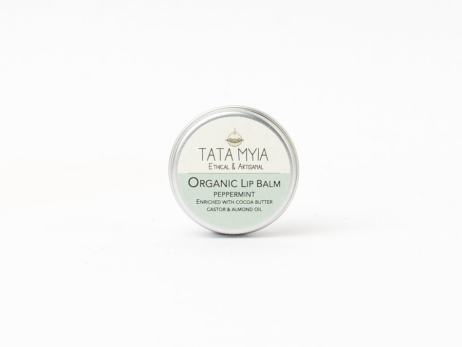 Organic peppermint lip balm tatamyia